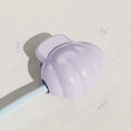 Toothbrush Head Protector Portable Clip Cap Shielding Against Dust Qme Purple