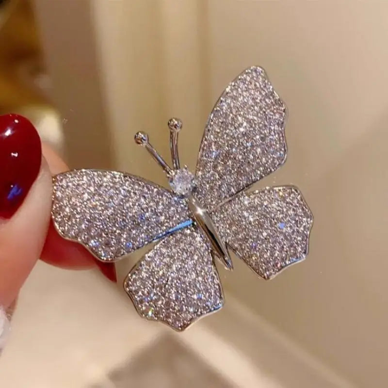 Jellyfish Butterfly Brooch for Women & Unisex - Cute Life Animal Pin, Trendy Office Birthday Party Friend Gift Jewelry Qme style 9