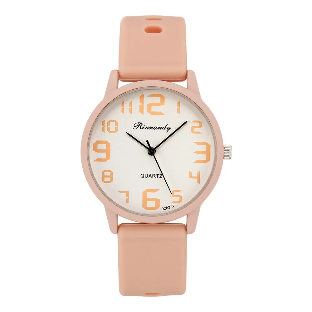 Reloj Mujer Fashion Women Silicone Quartz Watch Ladies Clock Trend Students White Jelly Watches Gifts for Girls Relogio Feminino Qme