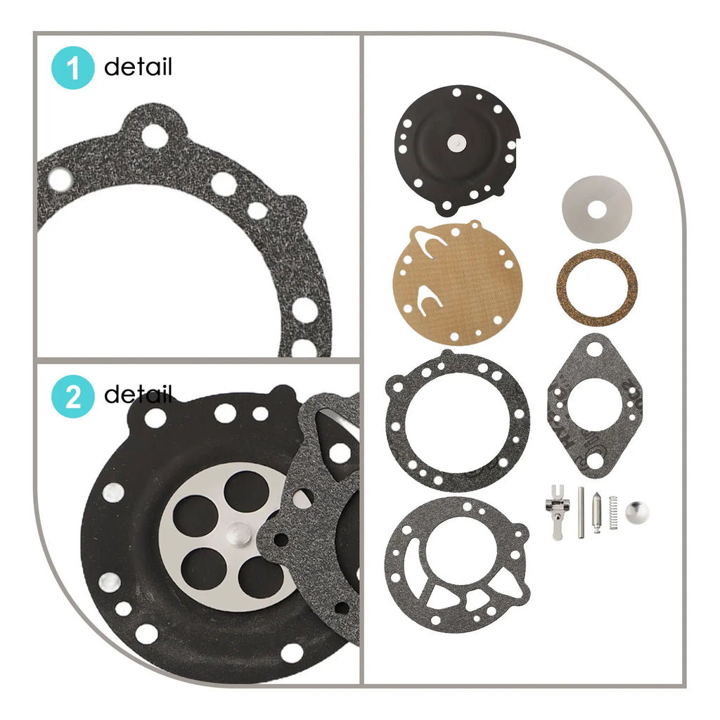 Carburetor Carb Rebuild Kit For STIHL 08 070 090 TS350 TS360 TILLOTSON RK-83HL Lawn Mower Replacement Parts Garden Power Tools Qme