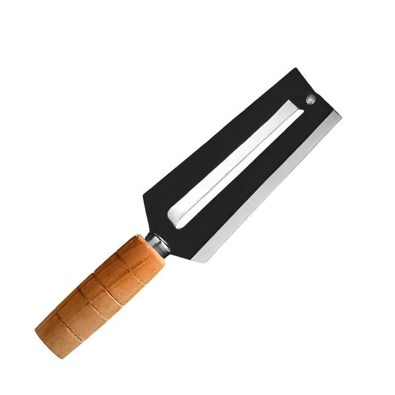 Stainless Steel Peeler Kitchen Fruit Vegetable Non-slip Handle Qme A4