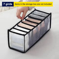Home Mesh Sock Organizer Box Wardrobe Dormitory Storage Bag 11 7 6 Qme A3