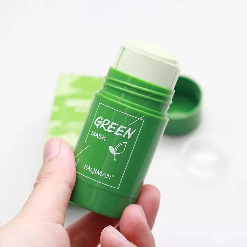 Green Tea Cleansing Stick Mask Face Clean Shrink Pores Smoothing Qme