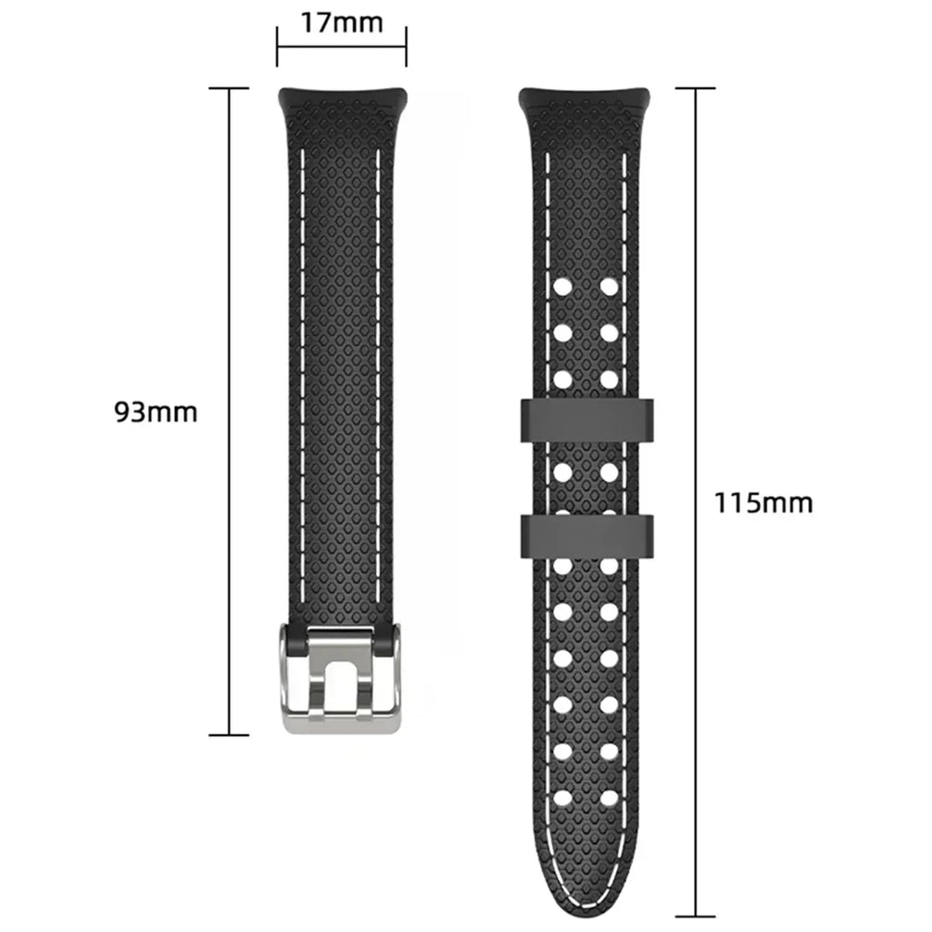 Silicone Strap For Mi Band 8 9 Bracelet Rubber Watchband Replacement Smartwatch Wrist Bracelet Correa For Xiaomi Mi Band 8 Strap Qme