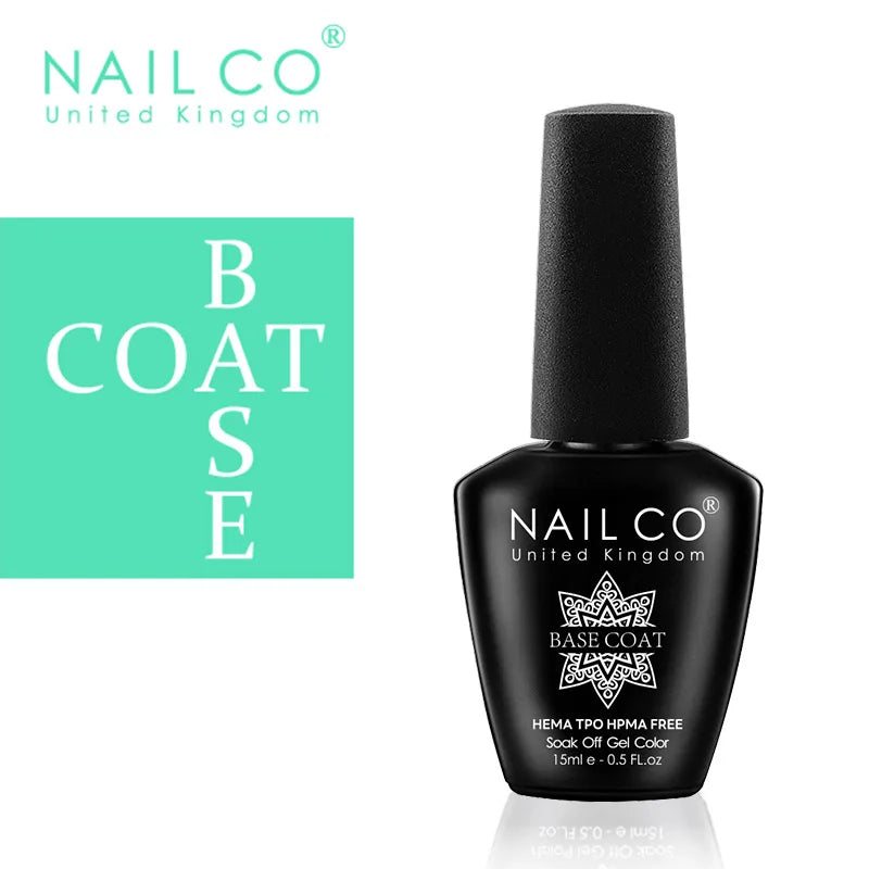 NAILCO Green Series Dark Gel Nail Polish Lasting Hybrid Base Matte