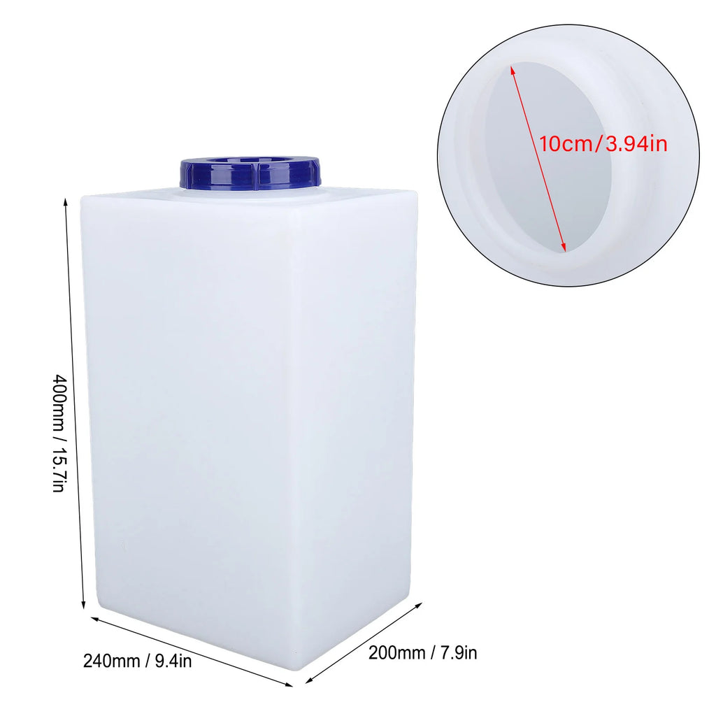 5 Gallons RV Fresh Water Flexible Use Temperature Proof Versatile Anti Shock RV Water Storage Container for Yacht Qme