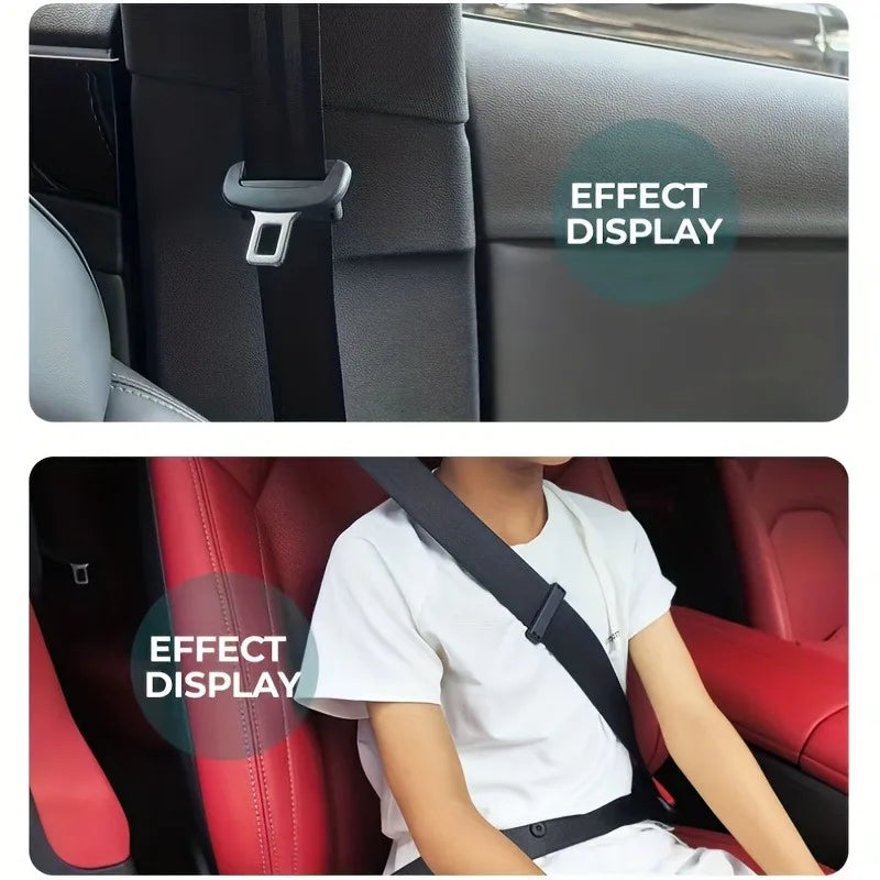 2Pcs Elastic lifting regulator of automobile seat belt fixing clip universal seat belt anti-skid fixing limiter Compact Design Qme