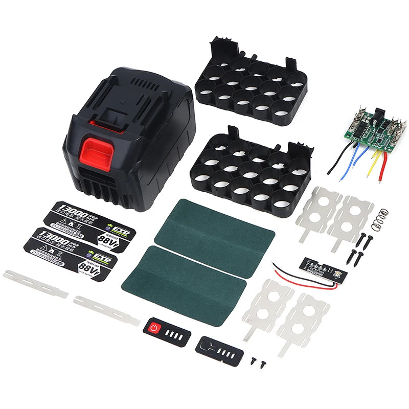 21V 15-cell Lithium Battery Cutting Machine 18650 Shell Qme