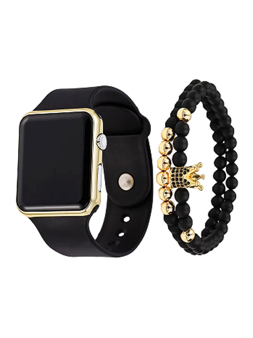 3-piece exquisite and versatile women's watch set, fashionable quartz watch, casual steel strip watch, women's watch set Qme