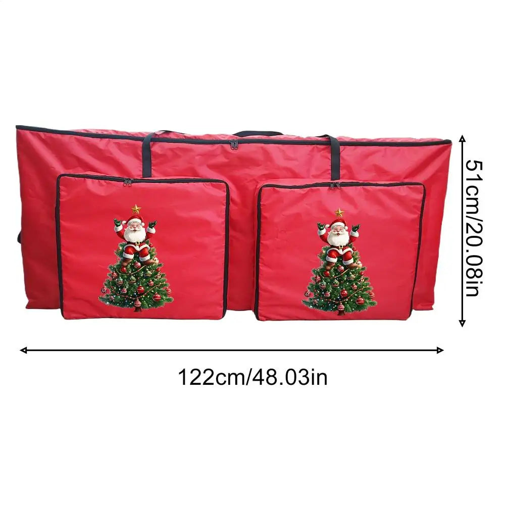 Christmas Tree Storage Box Zippered Extra Large Container Reinforced Qme B China Mainland