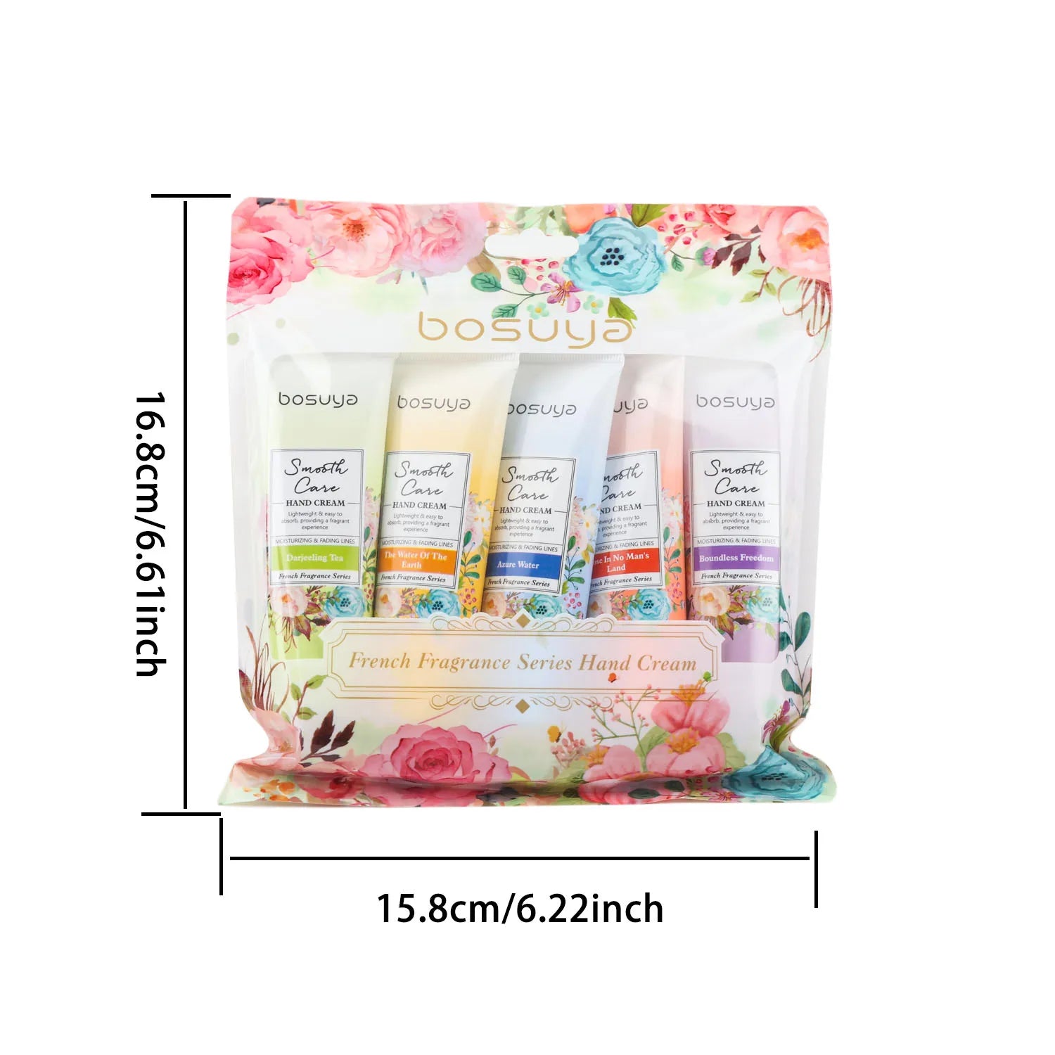 Floral Fragrance Hand Cream Moisturizing Water Locking Clear Easy Qme