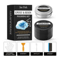 Epoxy Resin Polishing Kit Repair Cratches Improving Dullness Restore Shine & Smoothness Restoration Epoxy Resin Polishing Paste Qme 90G Boxed
