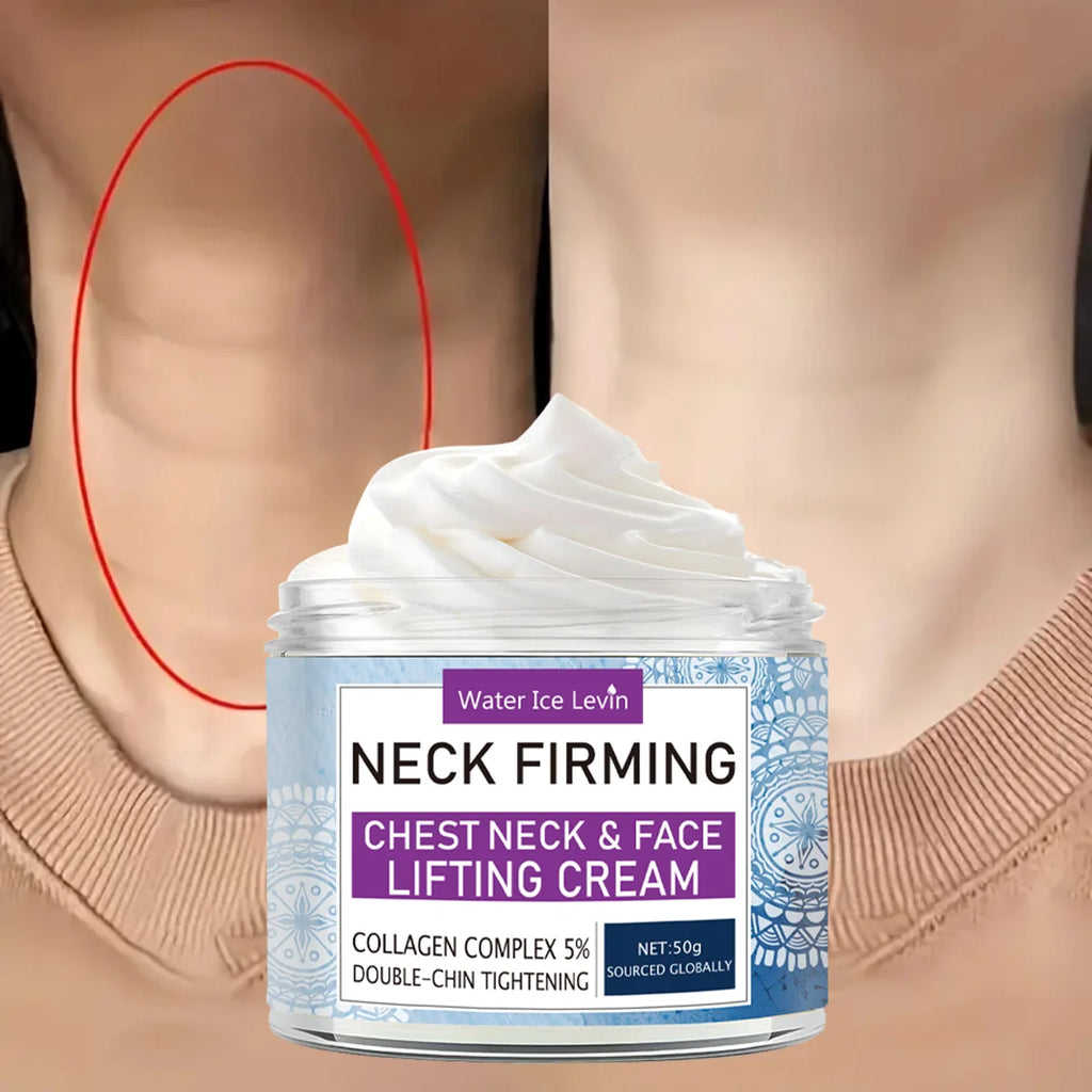 Neck Cream Eliminate Neck Wrinkle Lines Lifting Whitening Tighten Double Chin Anti-age Rejuvenation Skin Care Product Qme
