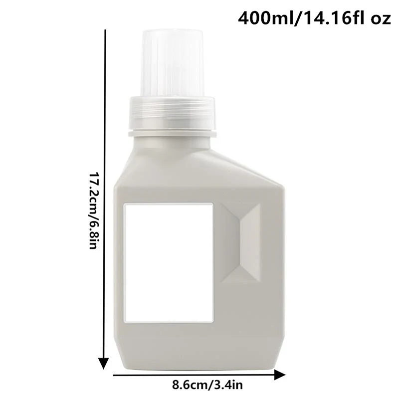 400 600 Large Capacity Household Softener Laundry Detergent Bottles Qme 400ml Gray