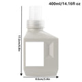400 600 Large Capacity Household Softener Laundry Detergent Bottles Qme 400ml Gray