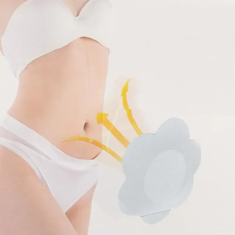 Replacement Disposable Castor Oil Self-adhesive Adhesive Navel Qme
