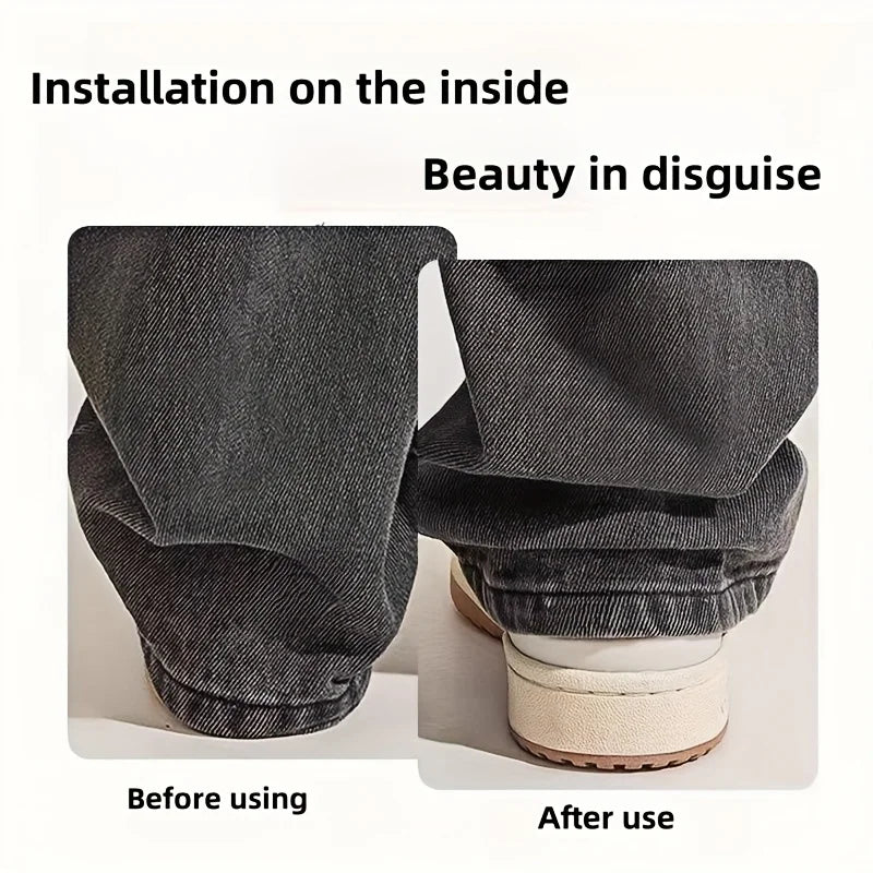 2/4/6/pcs Invisible Leg Shortening Clip, Non-Slip Pants Edge Clip, Used for Anti-Drag Pants Hem Fixing Device, Seam-Free Hidden Qme
