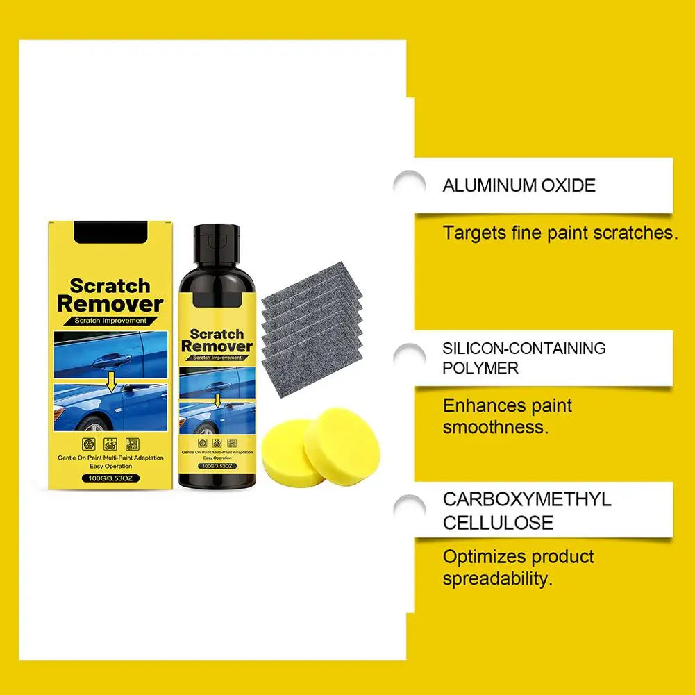 Car Coating Paint Repair Paste Scratch Remover Restorer Polishing Qme