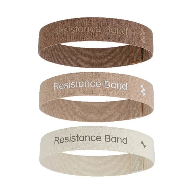 Yoga Resistance Band Glute Leg Workout Elastic Bands Squats Pilates Qme