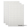 600PCS Nail Double-Side Adhesive Tape for Nails Tips Holder Traceless Transparent Manicure Strip False Nails Display Stand Tools Qme 300PCS