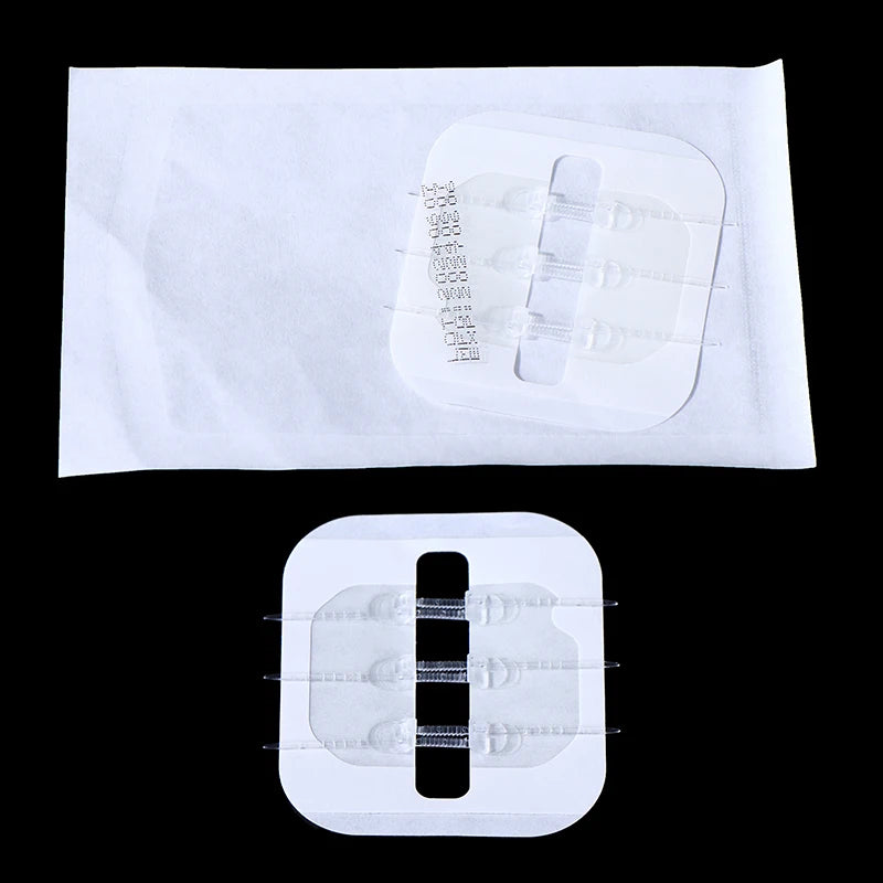 Zipper Tie Wound Closure Patch Hemostatic Fast Suture Band-aid Qme