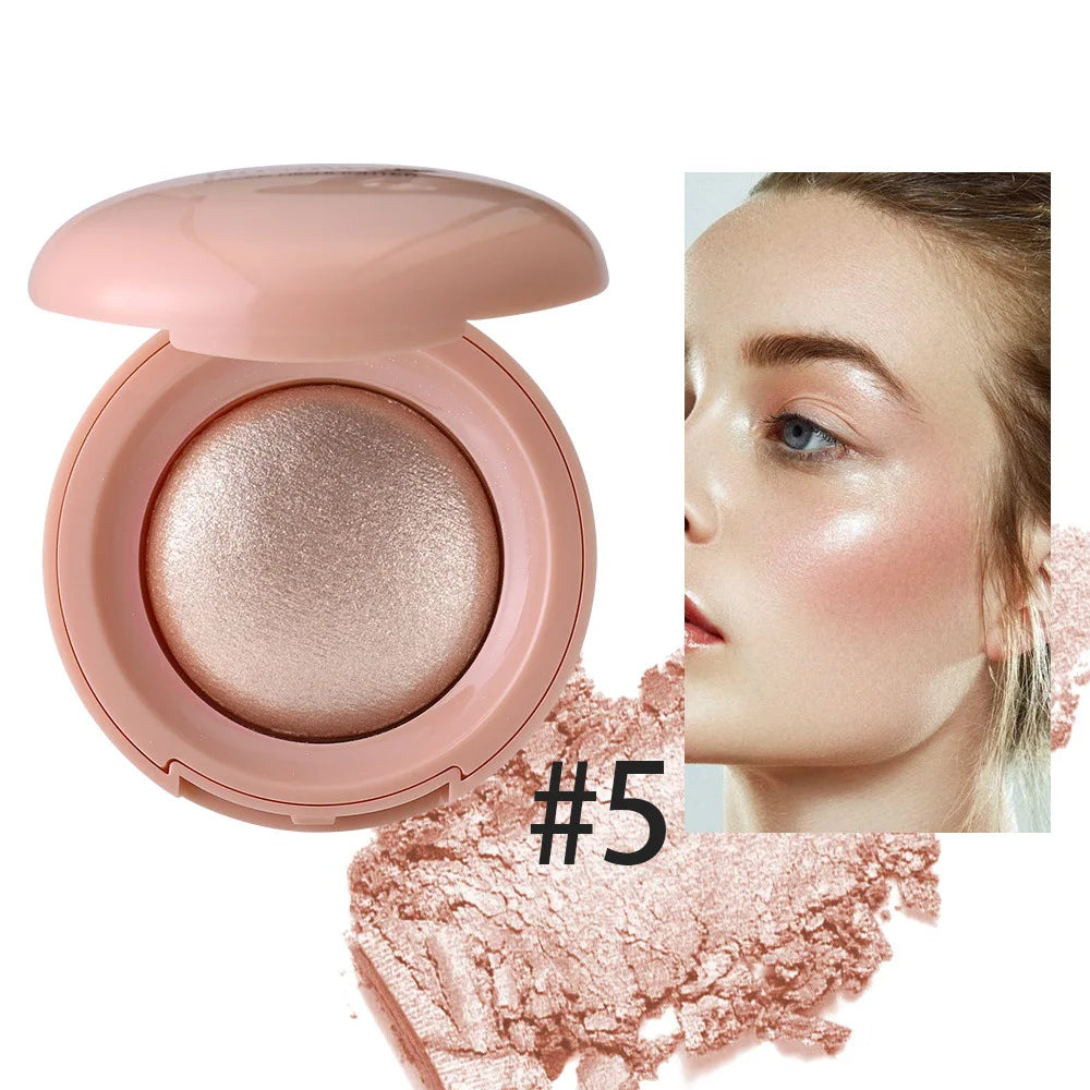 Monochrome Face Brightening Highlighter Lightweight Non-greasy Qme 05