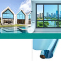 Household Insulated Glass Film Windows Balconies Privacy Protection Sun Protection One-Way Mirrors Window Film Stickers Qme A 40x100cm