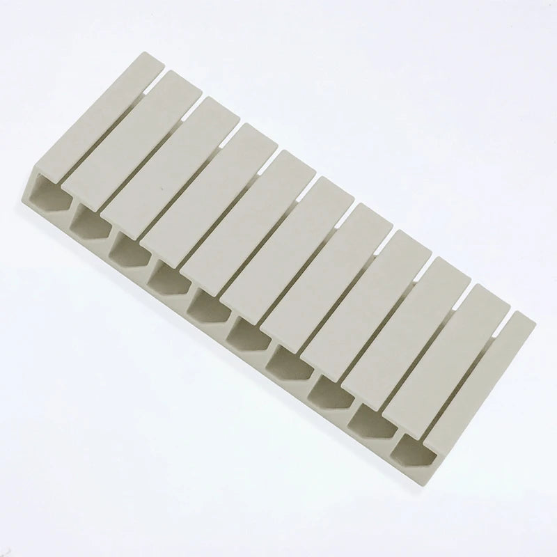 10 Grids Nail Art Sticker Organizer Storage Box Transfer Paper Qme White oak
