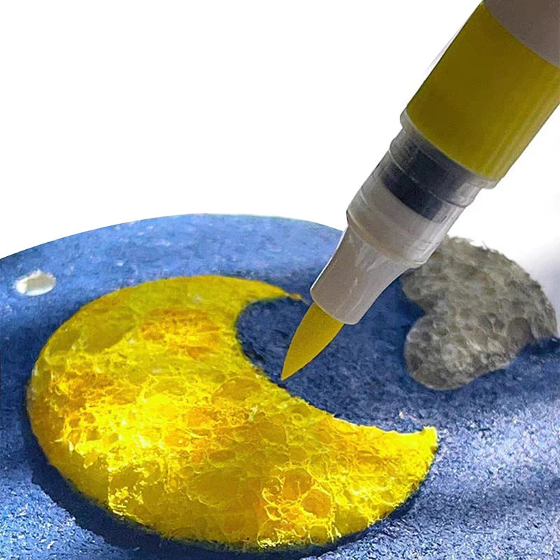 Magic 3D Art Drawing Paper Foam Texture Painting Puffy Educational Qme