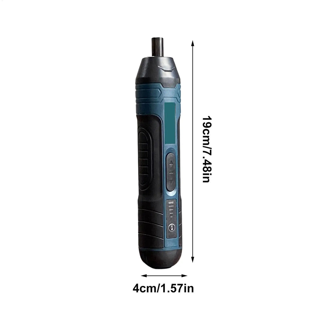 Power Screwdriver Professional Magnetic Comfortable Grip Electric Qme