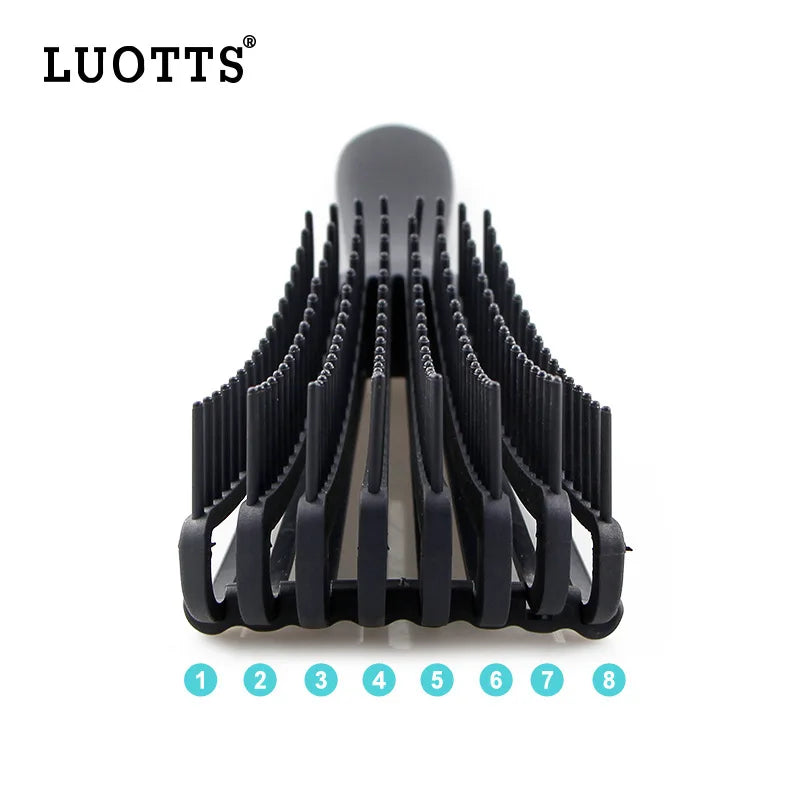 Octopus Comb Ladies Shampoo Shun Hair Hairdressing Big Bend Straight Qme