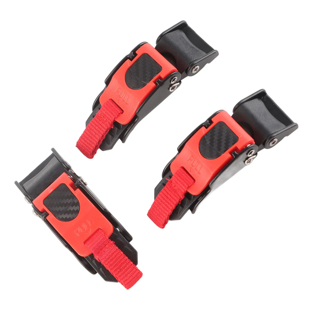 Motorcycle Helmet Buckle 3X Motorcycle Helmet Speed Clip Quick Release Chin Strap Button Pull Buckle Bike Helmet Button Buckle Qme