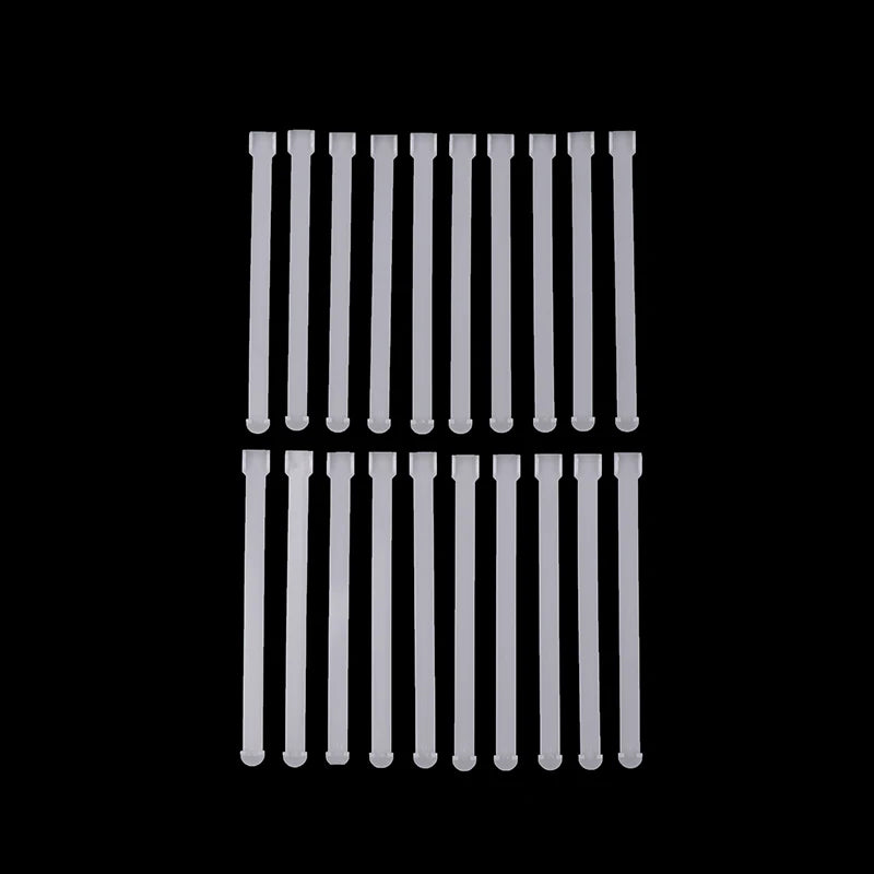20Pcs Vertical Curtain Repair Pulley Connecting Piece Vertical Blinds Distance Fixing Accessories Qme 100mm