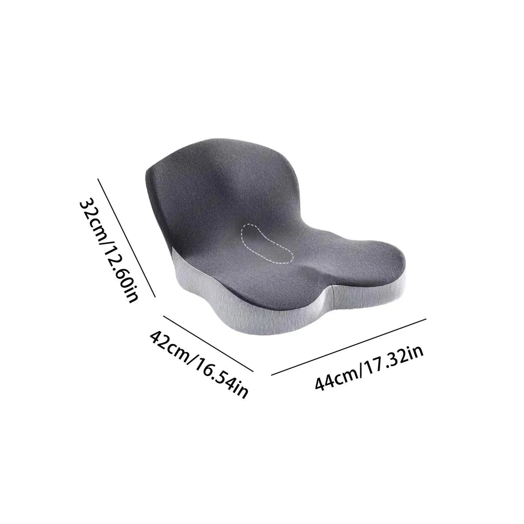 Office Seat Cushion Zipper Breathable Slow Rebound Chair Women Men Qme