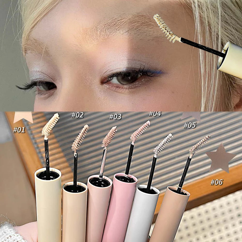 Mist Velvet Eyebrow Dye Cream Long Lasting Pink Brown Color Eyebrow Mascara Tint Sweatproof Wild Brow Enhancer Cream Cosmetics Qme