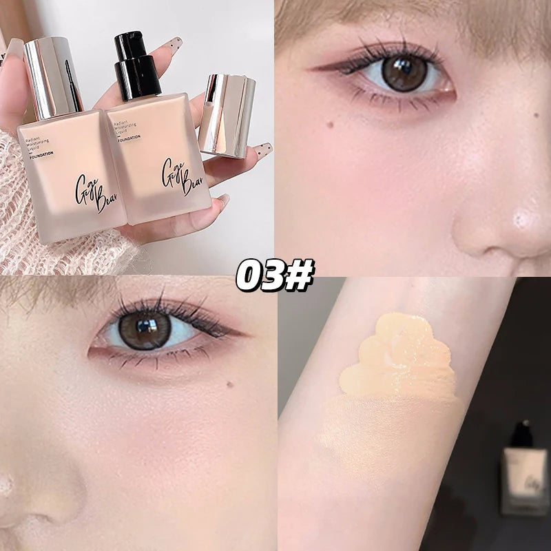 Gege Bear Light Foundation Liquid Concealer Long-lasting Moisturizing Qme GX1313-3
