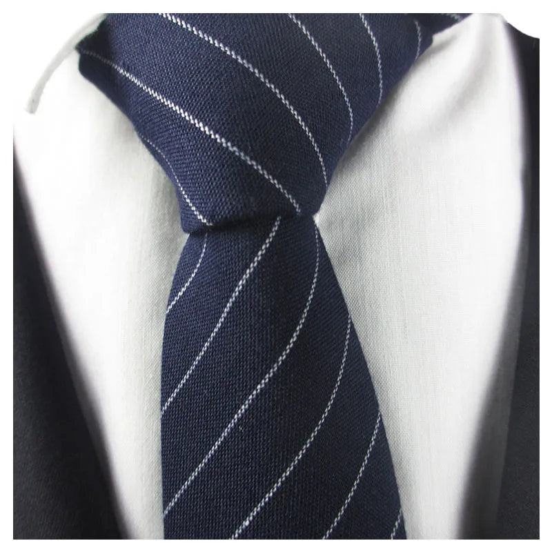 Fashion Cotton Neck Ties Men Women Casual Stripe Tie Boys Girls Suits Qme RT6
