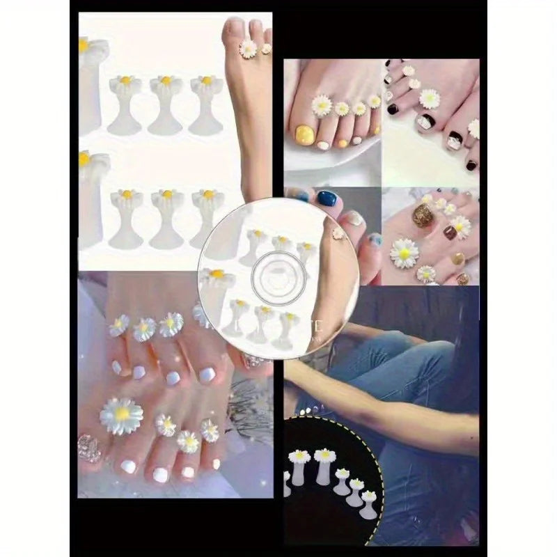 8pcs equipped with hot finger splitter foot nail sponge clip to make finger and toe nail separator Qme
