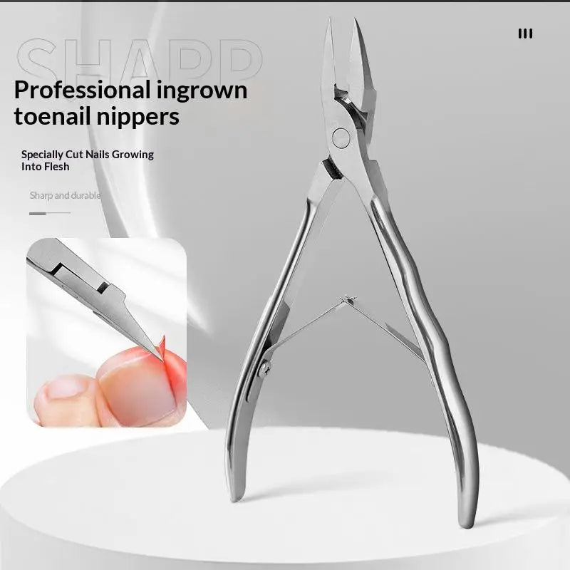 Straight Blade Toenail Nail Clippers Trimming Thick Ingrown Toenails Qme Default Title