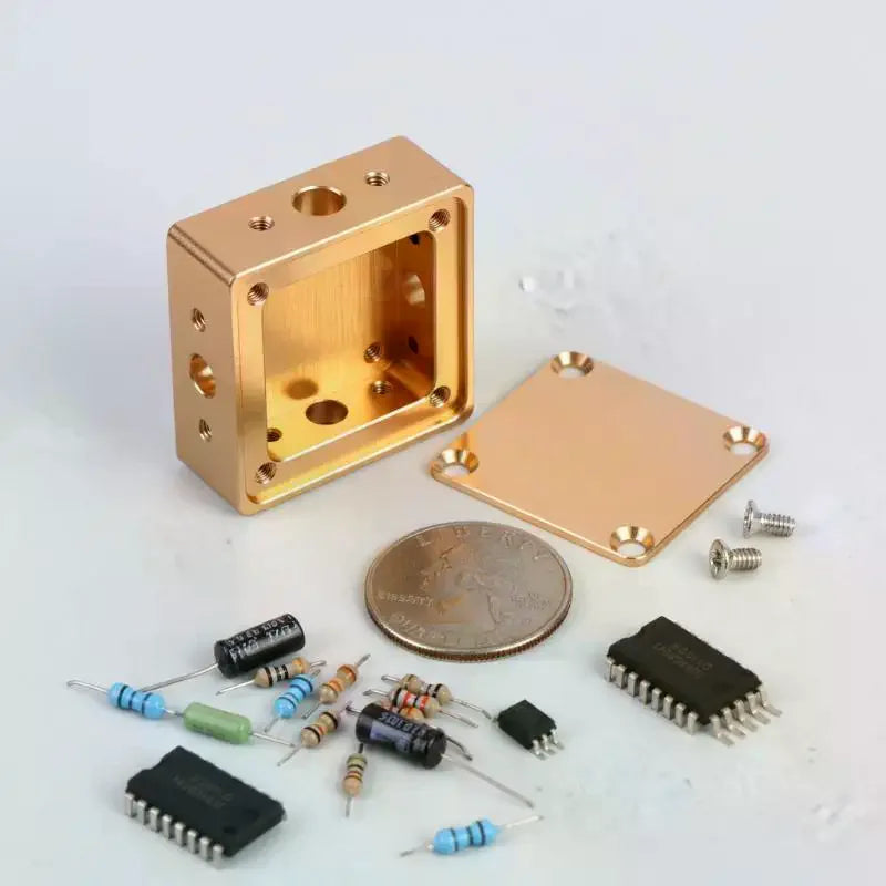 Aluminum RF Shield Enclosure Box SMA Connector Stable Reliable Qme