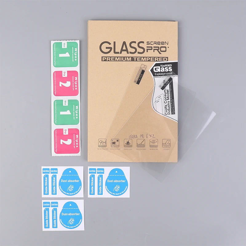 6 7 Screen Protector Anti Shockproof Tempered Glass Bubble KOBO Clara Qme Kobo Clara 2E 6inch