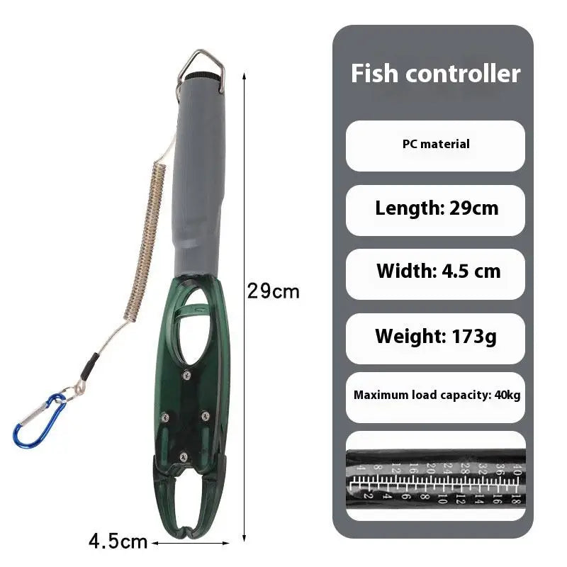 Weight Scale Fishing Accessories Lip Gripper Fish Plier Hand Grip Qme A