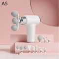 Mini Upgraded Fascia Gun Replaceable Heads Silent Muscle Relaxation Qme A5 USB Type-C