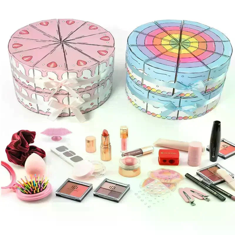 8/10Pcs Triangular Cake Shaped Paper Gift Box Cookie Candy Baby Shower Favors Treat Kids Birthday Party Dessert Packaging Boxes Qme