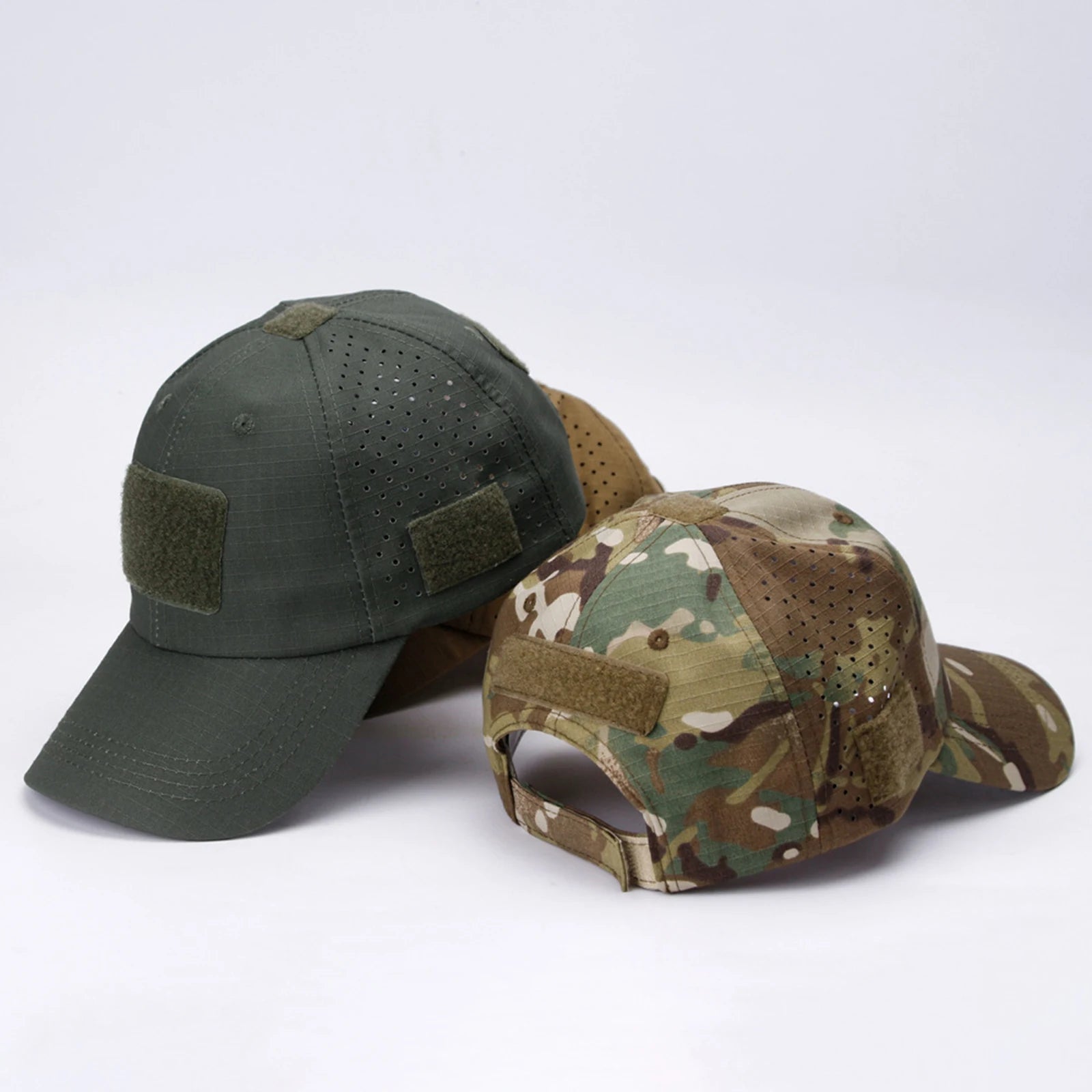 Unisex Sports Leisure Breathable Camouflage Baseball Cap Fashion Military Fan Sun Hat Outdoor Running Hiking Adjustable Hat Qme