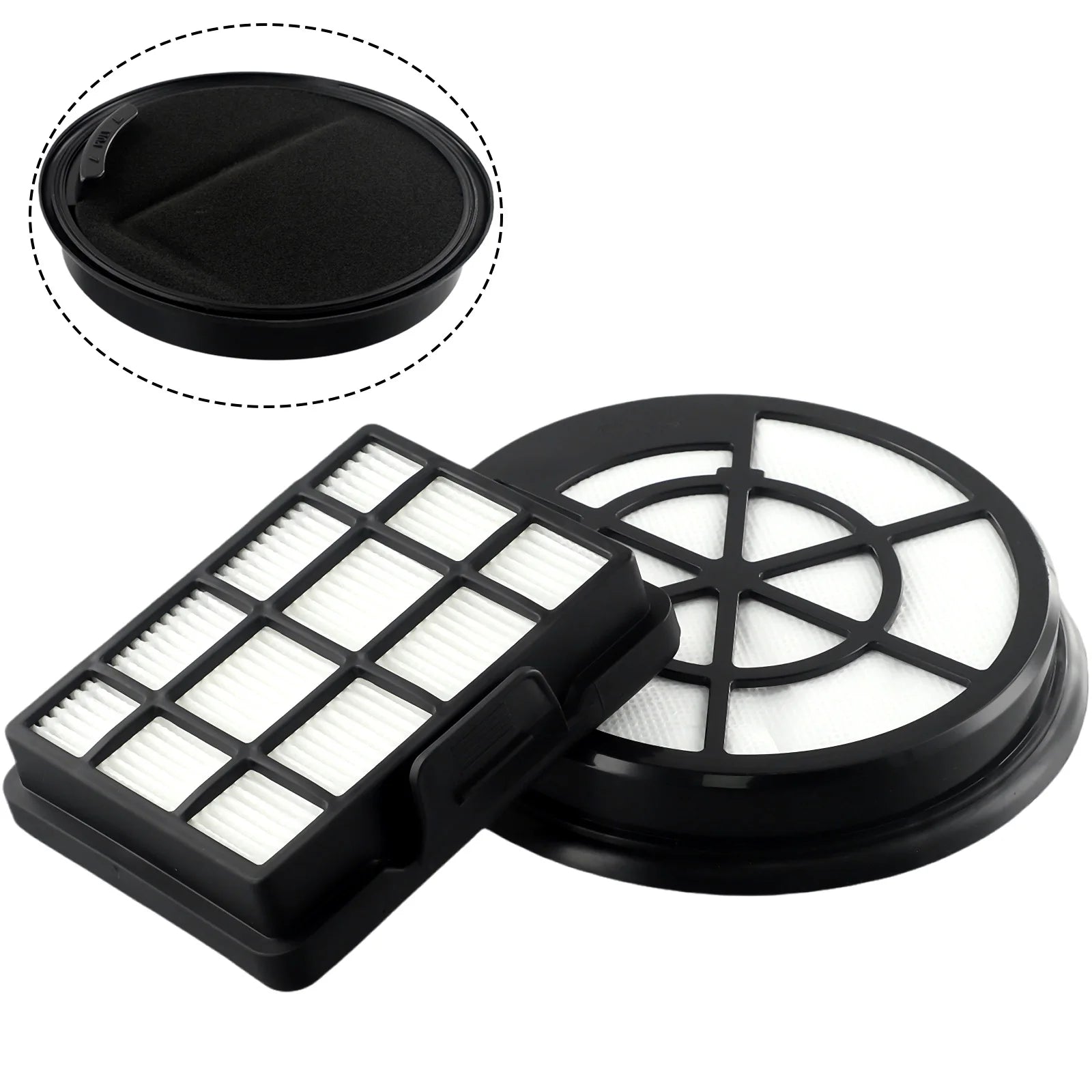 Filter Kits For Bosch BGC05A220A,BGC05AAA1,BGC05AAA2,BGS05A220,BGS05A221,BGS05A222,BGS05A225,BGS05AAA1 Vacuum Cleaner Parts Qme