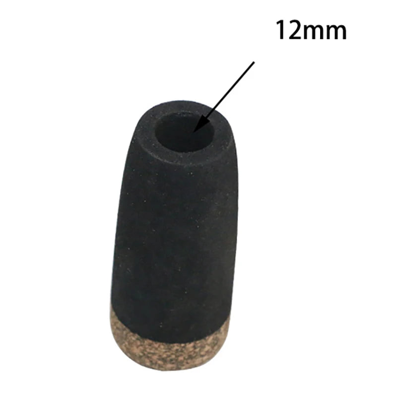 Fishing Rod Butt Cap Repairing Components End Cover EVA Handle Tackle Qme