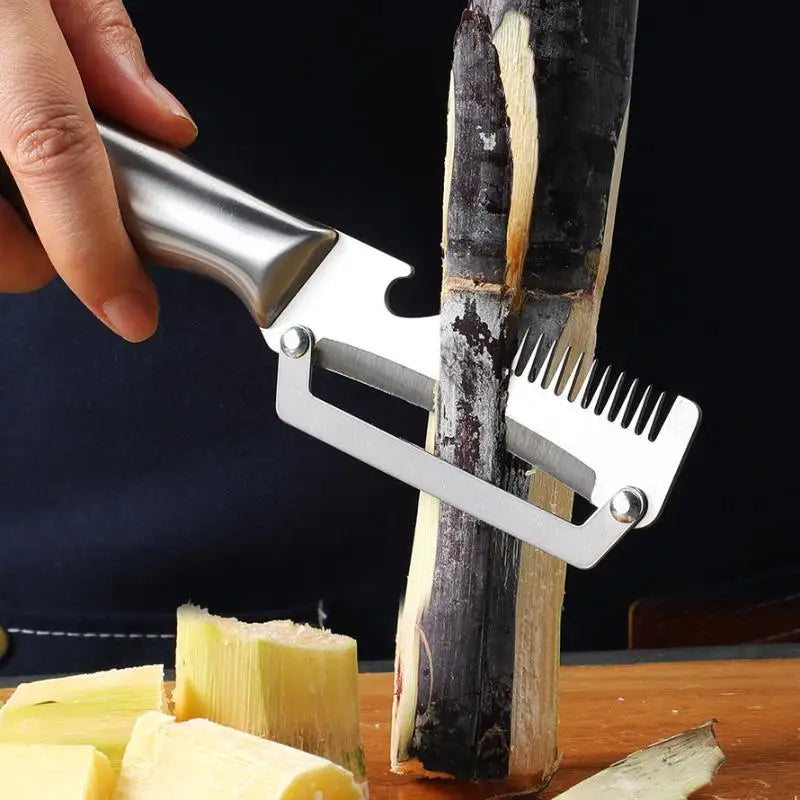 Multifunctional 3-in-1 Stainless Steel Peeler Vegetable Fruit Slicer Qme