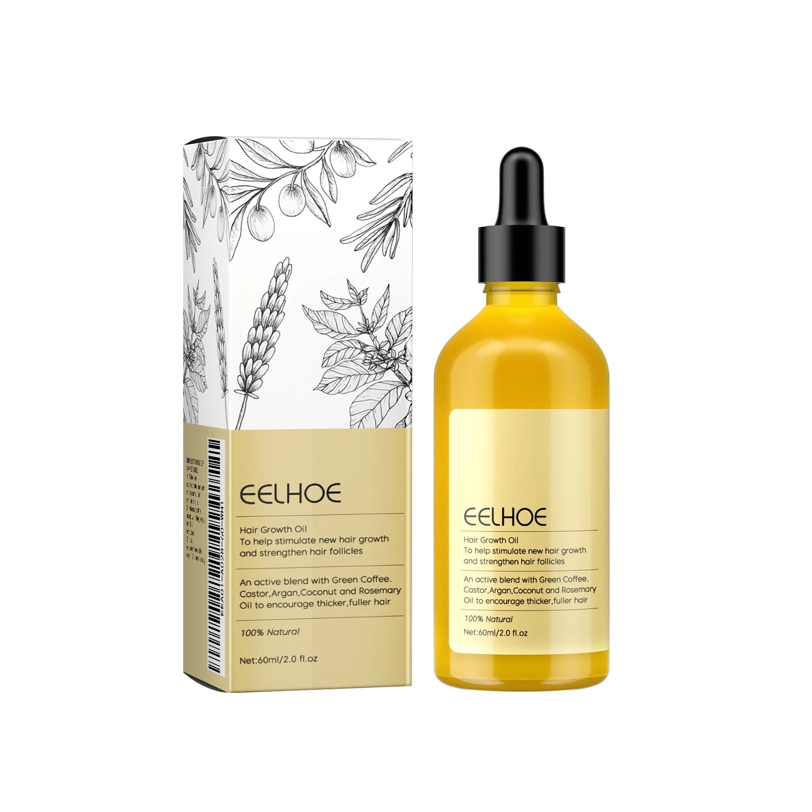 Natural Hair Growth Oil Rosemary Anti Hair Loss Regrowth Moisturizing Repair Anti Baldness Fast Hair Growth Serum Oil Qme 1pc
