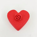 3D Printed Love Storage Box Flower Lid Beautifully Shaped Can Be Used Qme red 5x5x5cm